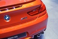 Mondial de l'Automobile de Paris 2012 - BMW M6 orange logos coffre
