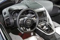 Mondial de l'Automobile de Paris 2012 - Jaguar F-Type S V6 bleu tableau de bord
