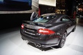 Mondial de l'Automobile de Paris 2012 - Jaguar XKR-S noir 3/4 arrière droit