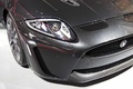 Mondial de l'Automobile de Paris 2012 - Jaguar XKR-S noir phare avant