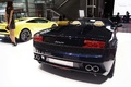 Mondial de l'Automobile de Paris 2012 - Lamborghini Gallardo LP550-2 Spyder bleu face arrière