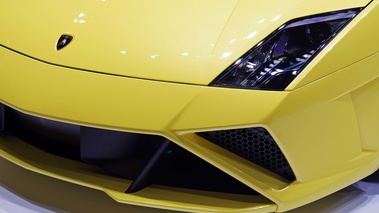 Mondial de l'Automobile de Paris 2012 - Lamborghini Gallardo LP560-4 MkII jaune phare avant