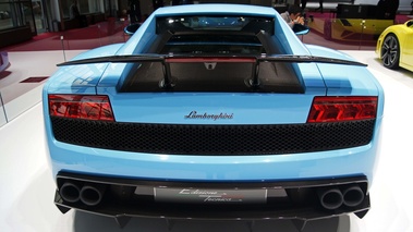Mondial de l'Automobile de Paris 2012 - Lamborghini Gallardo LP570-4 Superleggera Edizione Tecnica face arrière