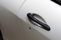 Mondial de l'Automobile de Paris 2012 - Maserati GranTurismo MC Stradale blanc mate poignée de porte