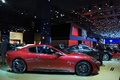 Mondial de l'Automobile de Paris 2012 - Maserati GranTurismo Sport bordeaux profil