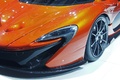 Mondial de l'Automobile de Paris 2012 - McLaren P1 orange phare avant