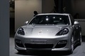 Mondial de l'Automobile de Paris 2012 - Porsche Panamera GTS gris 3/4 avant gauche