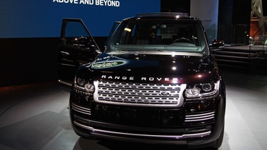 Mondial de l'Automobile de Paris 2012 - Range Rover bordeaux face avant