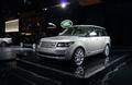 Mondial de l'Automobile de Paris 2012 - Range Rover gris 3/4 avant gauche