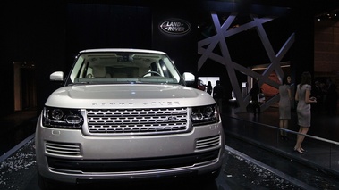 Mondial de l'Automobile de Paris 2012 - Range Rover gris face avant