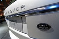 Mondial de l'Automobile de Paris 2012 - Range Rover gris logo coffre