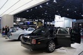 Mondial de l'Automobile de Paris 2012 - Rolls Royce Phantom Series II noir 3/4 arrière droit portes ouvertes