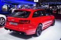 Audi RS6 rouge 3/4 arrière droit 