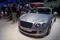 Bentley Continental GT Speed gris 3/4 avant gauche 