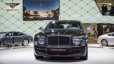 Bentley Mulsanne Speed vert face avant 