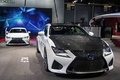 Lexus RC F blanc face avant