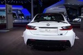 Lexus RCF blanc face arrière
