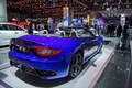 Maserati GranCabrio MC Stradale Centennial bleu 3/4 arrière droit 