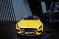 Mercedes AMG GT S jaune face avant 