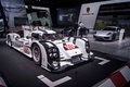 Porsche 919 Hybrid blanc 3/4 avant droit