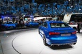 Mondial de l'Automobile de Paris 2016 - Audi RS3 Sedan bleu face arrière
