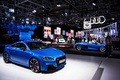 Mondial de l'Automobile de Paris 2016 - Audi TT RS bleu 3/4 avant droit