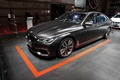 Mondial de l'Automobile de Paris 2016 - BMW M760Li xDrive anthracite mate 3/4 avant gauche