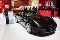 Mondial de l'Automobile de Paris 2016 - Ferrari California T marron 3/4 avant droit