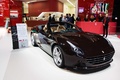 Mondial de l'Automobile de Paris 2016 - Ferrari California T marron 3/4 avant droit