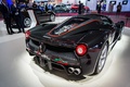 Mondial de l'Automobile de Paris 2016 - Ferrari LaFerrari Aperta noir 3/4 arrière droit