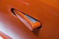 Mondial de l'Automobile de Paris 2016 - Jaguar F-Type SVR orange poignée de porte