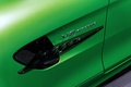 Mondial de l'Automobile de Paris 2016 - Mercedes AMG GTr vert mate logo aile avant