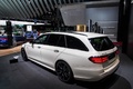 Mondial de l'Automobile de Paris 2016 - Mercedes E43 AMG Estate blanc 3/4 arrière gauche