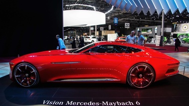 Mondial de l'Automobile de Paris 2016 - Mercedes Maybach Vision 6 profil