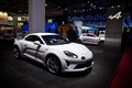 Mondial de l'Automobile de Paris 2018 - Alpine A110 blanc 3/4 avant droit