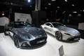 Mondial de l'Automobile de Paris 2018 - Aston Martin DBS anthracite 3/4 avant droit