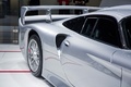 Mondial de l'Automobile de Paris 2018 - Porsche 911 GT1 gris aile arrière