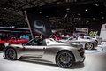 Mondial de l'Automobile de Paris 2018 - Porsche 918 Spyder anthracite profil