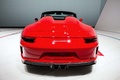 Mondial de l'Automobile de Paris 2018 - Porsche 991 Speedster Concept rouge face arrière