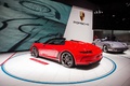 Mondial de l'Automobile de Paris 2018 - Porsche 991 Speedster rouge 3/4 arrière gauche