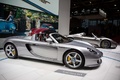 Mondial de l'Automobile de Paris 2018 - Porsche Carrera GT gris profil