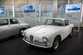 Museo Alfa Romeo - 1900 Super Sprint blanc 3/4 avant gauche