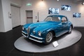 Museo Alfa Romeo - 6C 2300B Mille Miglia bleu 3/4 avant gauche