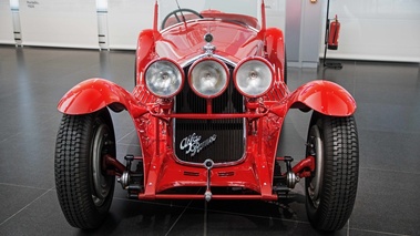 Museo Alfa Romeo - 8C 2300 Corto Mille Miglia rouge face avant