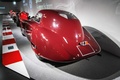 Museo Alfa Romeo - 8C 2900B Speciale Le Mans bordeaux 3/4 arrière gauche