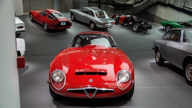 Museo Alfa Romeo - TZ rouge face avant