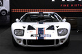 Rétromobile 2012 - Ford GT40 blanc face avant 2