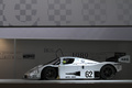 Rétromobile 2012 - Mercedes C9 gris profil