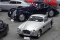 Vente Bonhams - Talbot-Lago gris 3/4 avant gauche vue de haut