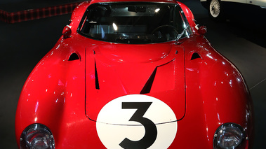 Rétromobile 2013 - Bizzarrini GT America rouge face avant debout